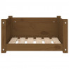Cama para perros madera maciza pino marrón miel 55.5x45.5x28 cm 5