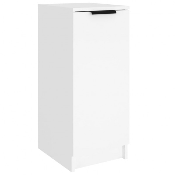 Mueble zapatero de madera contrachapada blanco 30x35x70 cm M 2