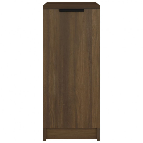 Mueble zapatero madera contrachapada marrón roble 30x35x70 cm M 5