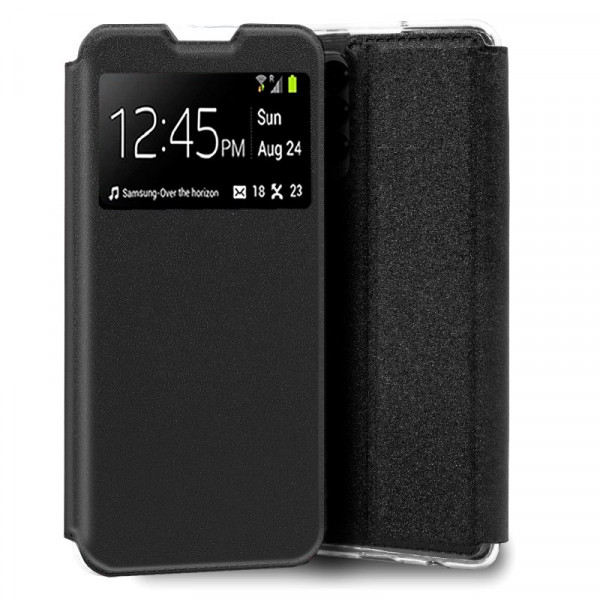 Funda COOL Flip Cover para ZTE Blade V40 Vita / Blade A72 Liso Negro D