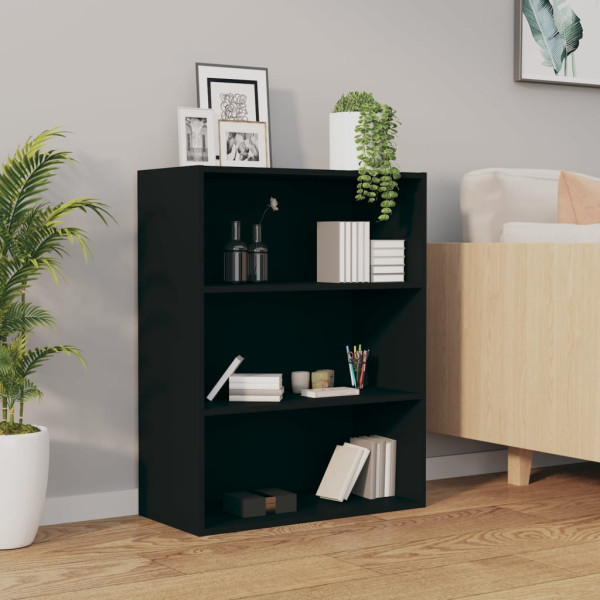 Armario colgante de pared negro 69.5x32.5x90 cm M 3