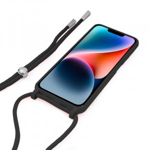 Carcaça COOL para iPhone 14 Cordão de luz preta H