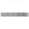 Jardinera arriate acero recubrimiento polvo plata 447x140x68 cm 3