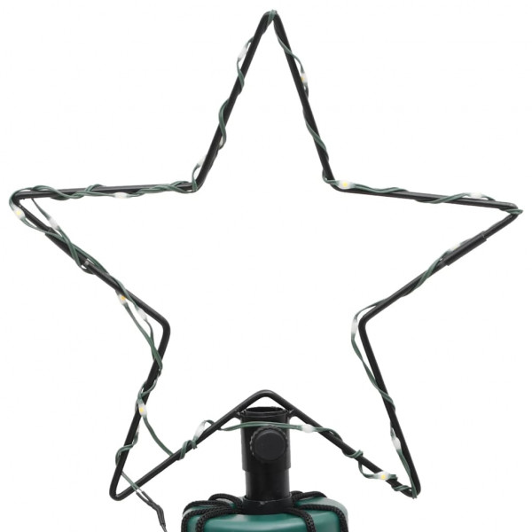 Árvore de Natal em cone 108 luzes LED 70x180 cm colorido M 5