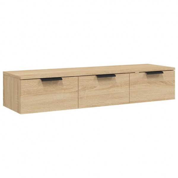 Armario de pared madera contrachapada roble sonoma 102x30x20 cm M 2