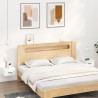 Mesitas de noche de pared 2 uds blanco 35x35x20 cm 1