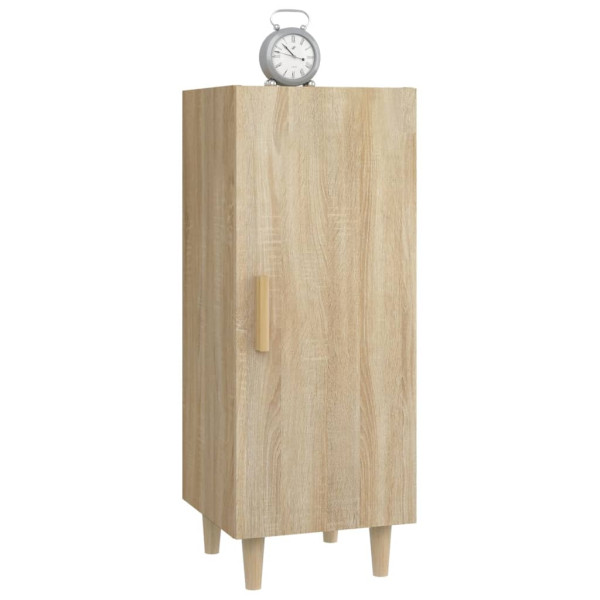 Aparador de madera contrachapada roble Sonoma 34.5x34x90 cm M 5