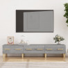 Mueble para TV madera contrachapada gris Sonoma 150x34.5x30 cm 1