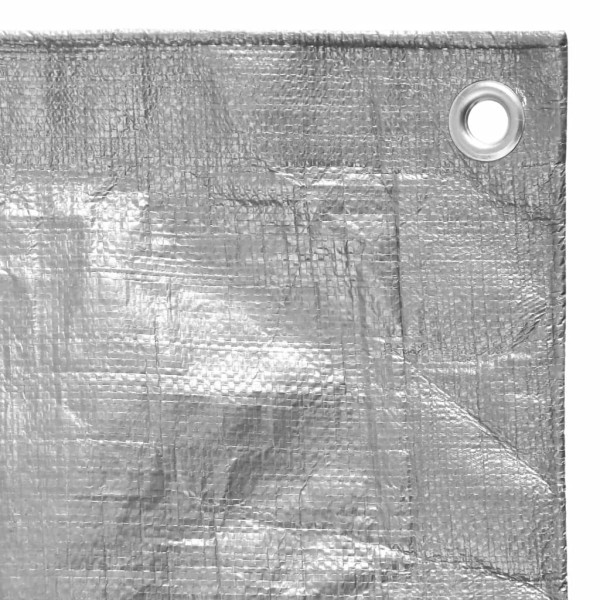 Lona HDPE gris 180 g/m² 4x6 m M 4
