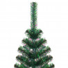 Árvore de Natal artificial pontas iridescentes PVC verde 150cm 3