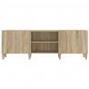 Mueble para TV madera contrachapada roble sonoma 150x30x50 cm 5