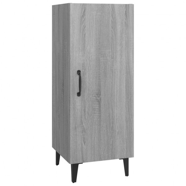Aparador de madera contrachapada gris Sonoma 34.5x34x90 cm M 2