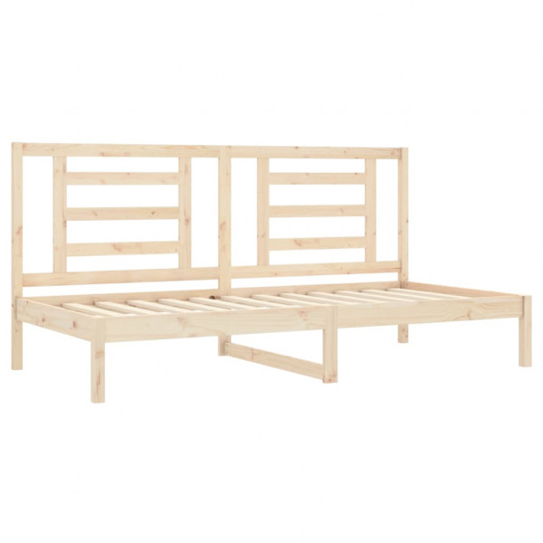 Sofá cama madera maciza de pino 90x200 cm M 4