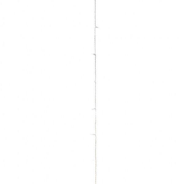 Cordão de luzes com 300 luzes LED 30 m PVC branco quente M 2
