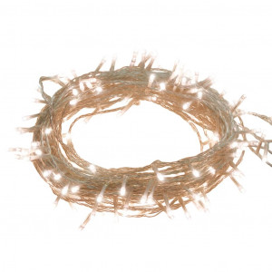 Tira de luces con 1000 LED PVC blanco cálido 100 m H
