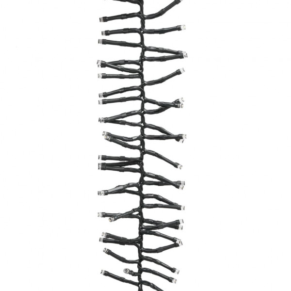 Cordão de luzes agrupadas 2000 luzes LED 17 m PVC azul M 5