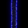 Tira de luces de racimo con 3000 LED PVC azul 23 m 5
