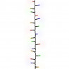 Cordão de luzes compacto 1000 luzes LED 25 m PVC multicolorido 2