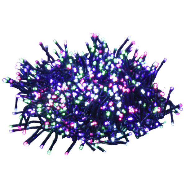 Tira de luces compacta con 2000 LED PVC pastel multicolor 45 m M 5