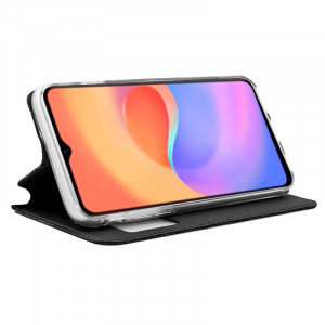 Funda COOL Flip Cover para ZTE Blade A52 Liso Negro H