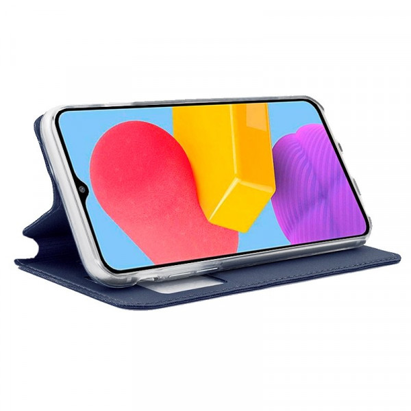 Funda COOL Flip Cover para Samsung M135 Galaxy M13 / A23 5G Liso Azul M 2