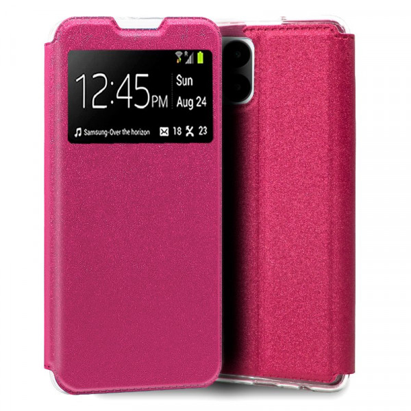 Funda COOL Flip Cover para Xiaomi Redmi A1 / A2 Liso Rosa D
