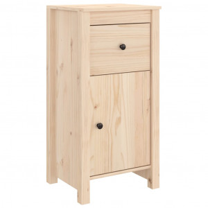 Aparador de madera maciza de pino 40x35x80 cm H