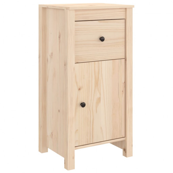Aparador de madera maciza de pino 40x35x80 cm M 2