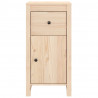 Aparador de madera maciza de pino 40x35x80 cm 5