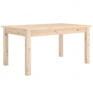 Mesa de centro de madera maciza de pino 80x50x40 cm H