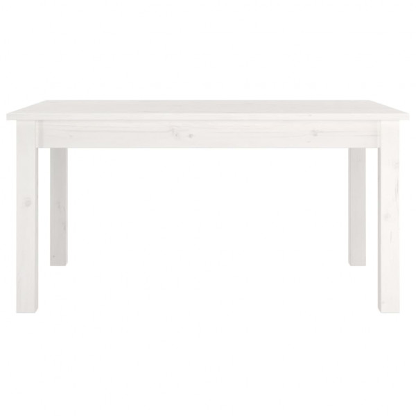 Mesa de centro de madera maciza de pino blanco 80x50x40 cm M 3