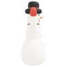 Boneco de neve inflável de Natal com LEDs 455 cm 5