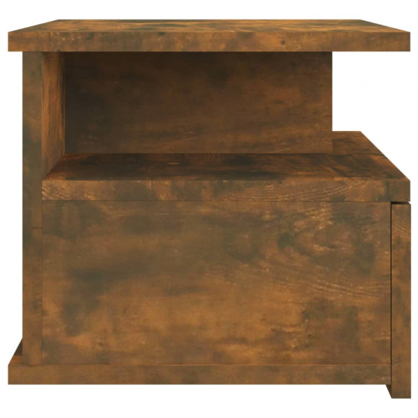 Mesa cabeceira suspensa 40x31x27 cm cor carvalho fumado M 5