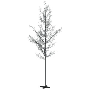 Árbol LED con flor de cerezo 672 LED blanco cálido 400 cm H