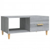 Mesa de centro madera contrachapada gris Sonoma 89.5x50x40 cm 2