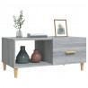 Mesa de centro madera contrachapada gris Sonoma 89.5x50x40 cm 5