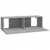 Set de muebles para TV 8 pzas madera contrachapada gris Sonoma 5