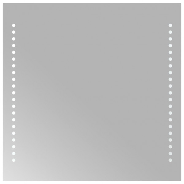 Espelho de banheiro com LED 40x40 cm M 2