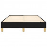Estructura de cama box spring tela negro 120x200 cm 5