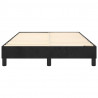 Estructura de cama box spring terciopelo negro 120x200 cm 5