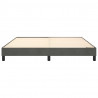 Estructura de cama box spring terciopelo gris oscuro 180x200 cm 5