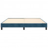 Estructura de cama box spring terciopelo azul oscuro 180x200 cm 5