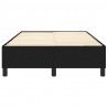 Estructura de cama box spring tela negro 120x200 cm 5