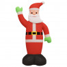 Papá Noel inflable de Navidad con LED 370 cm 1