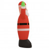 Papá Noel inflable de Navidad con LED 370 cm 3