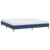 Estructura de cama tela azul 180x200 cm 3