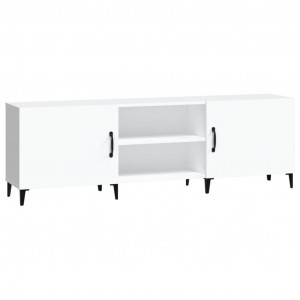 Mueble para TV madera de ingeniería blanco 150x30x50 cm H