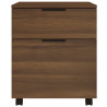 Archivador ruedas madera contrachapada roble Sonoma 45x38x54 cm 3