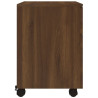 Archivador ruedas madera contrachapada roble Sonoma 45x38x54 cm 5