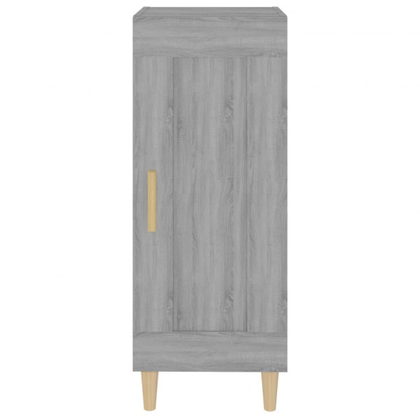Aparador madera de ingeniería gris Sonoma 34.5x34x90 cm M 5